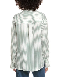 Lyra & Co Linen-Blend Shirt