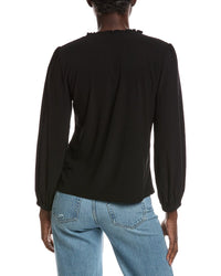 Cece Smocked Shoulder Top