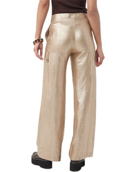 Trina Turk Fatima Linen-Blend Pant