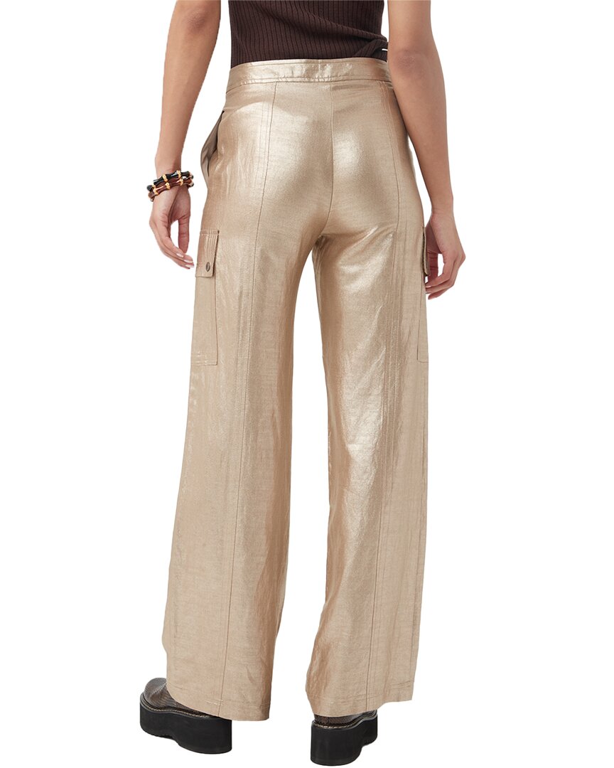 Trina Turk Fatima Linen-Blend Pant