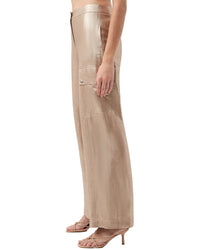 Trina Turk Fatima Linen-Blend Pant