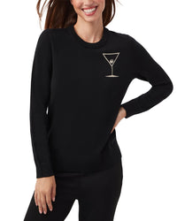 Trina Turk Martini Crewneck Wool Sweater