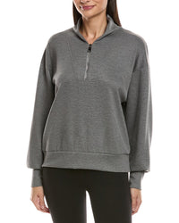 Ariella Scuba 1/2-Zip Funnel Pullover