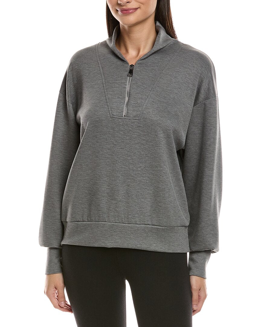 Ariella Scuba 1/2-Zip Funnel Pullover