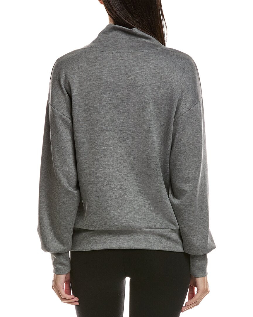 Ariella Scuba 1/2-Zip Funnel Pullover