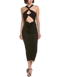 Magda Butrym Twisted Midi Dress