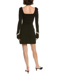 Mach & Mach Crystal Bracelet Mini Dress