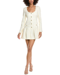 Amanda Uprichard Fallon Wool-Blend Dress