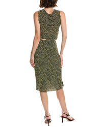 Isabel Marant Printed Jersey Midi Skirt