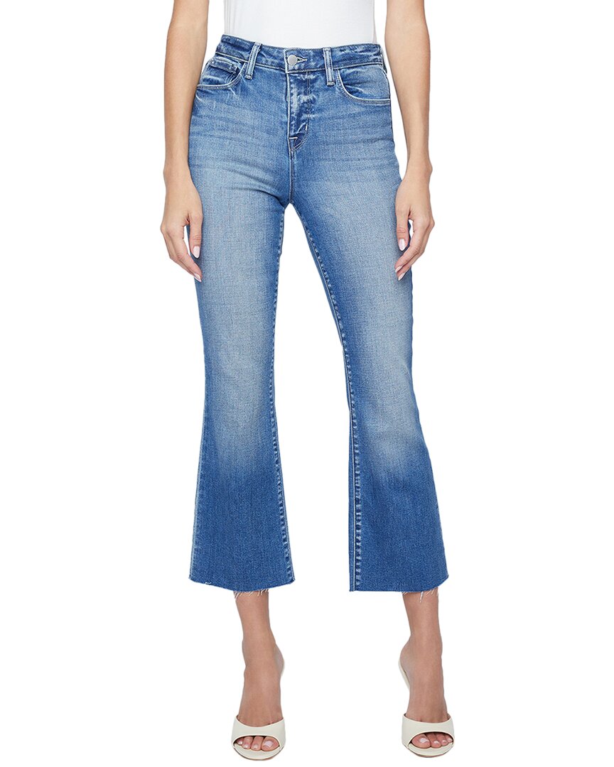L’Agence Kendra High Rise Crop Flare Jean