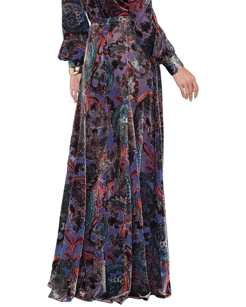 L’Agence Luca Full Maxi Skirt