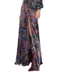 L’Agence Luca Full Maxi Skirt