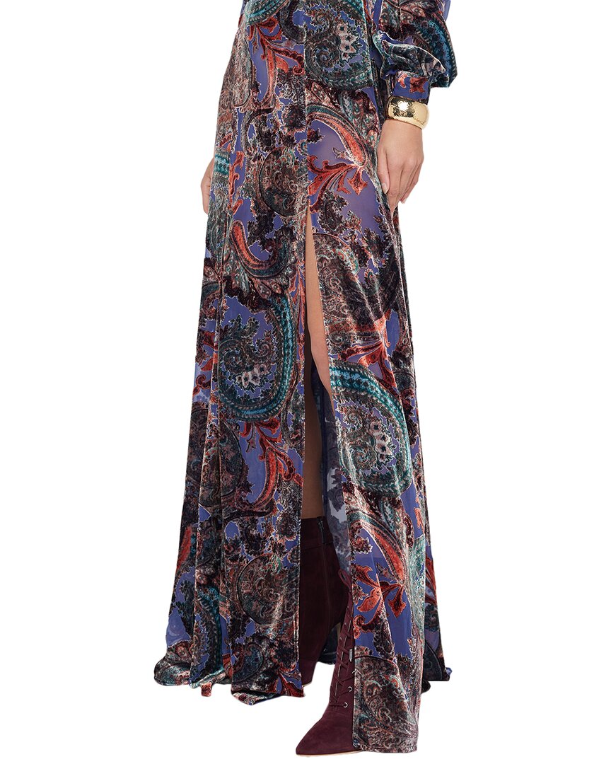 L’Agence Luca Full Maxi Skirt
