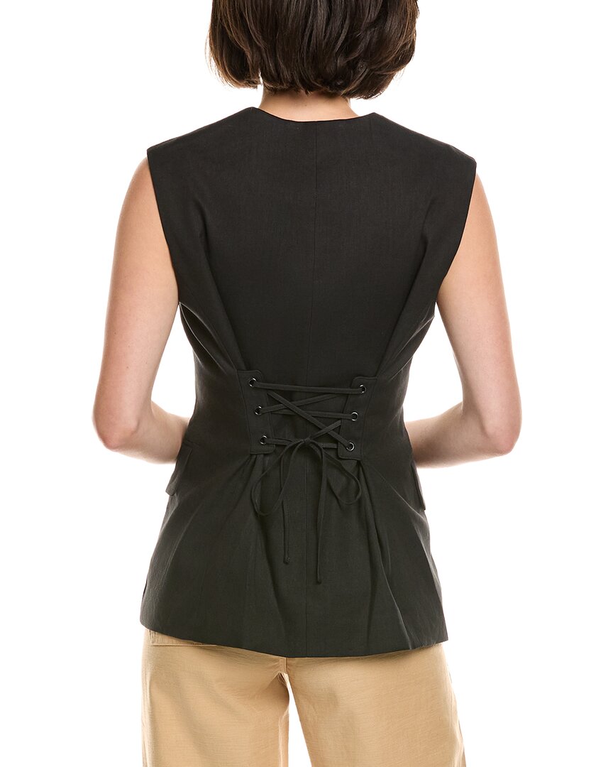 A.L.C. Noa Linen-Blend Vest