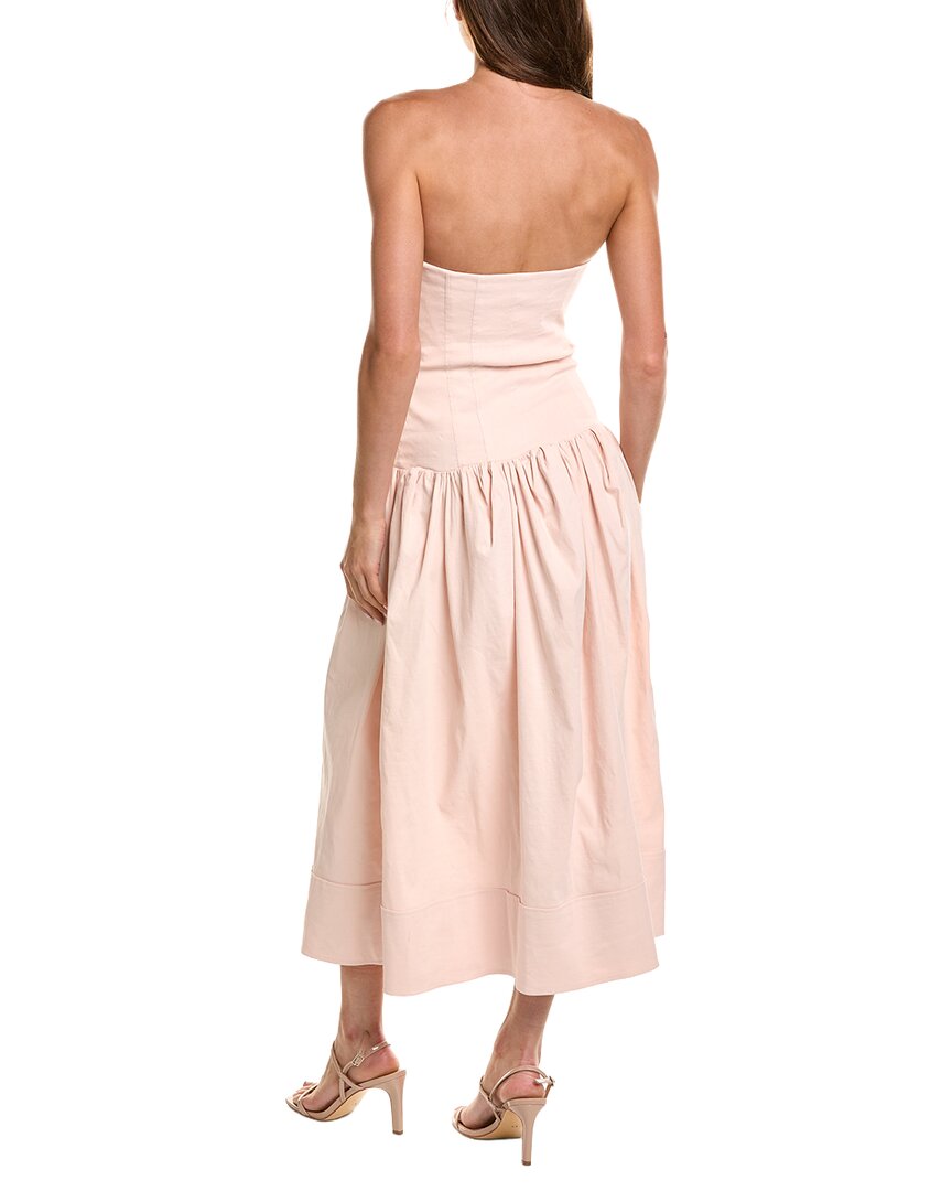 A.L.C. A.L.C. June Linen-Blend Midi Dress