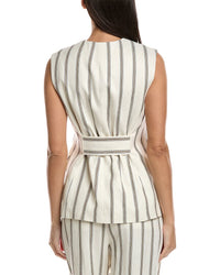 A.L.C. Noa Linen-Blend Vest