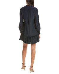 Cinq À Sept Lelaina Silk Shirtdress