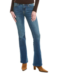 7 For All Mankind A Pocket Authentic Blue Malimo Flare Jean