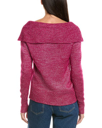 Paige Metallic Izabella Wool-Blend Sweater