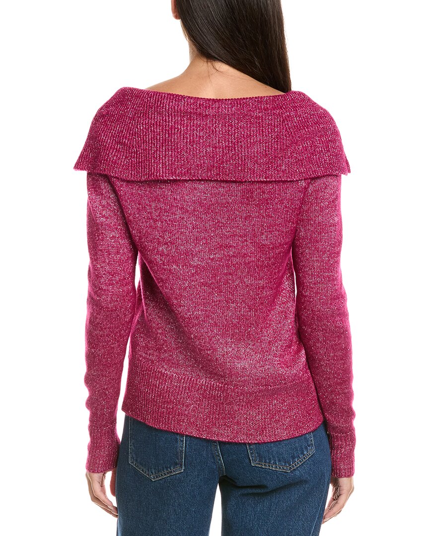 Paige Metallic Izabella Wool-Blend Sweater