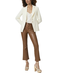Paige Claudine Dark Argan Ankle Flare Jean