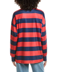 Madison Miles Stripe Polo Shirt