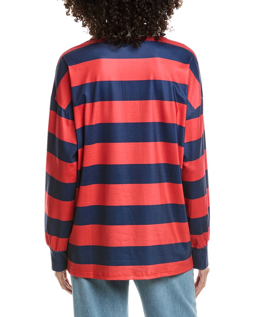 Madison Miles Stripe Polo Shirt