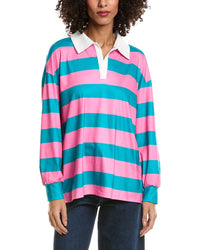 Madison Miles Stripe Polo Shirt