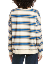 Madison Miles Stripe Sweatshirt