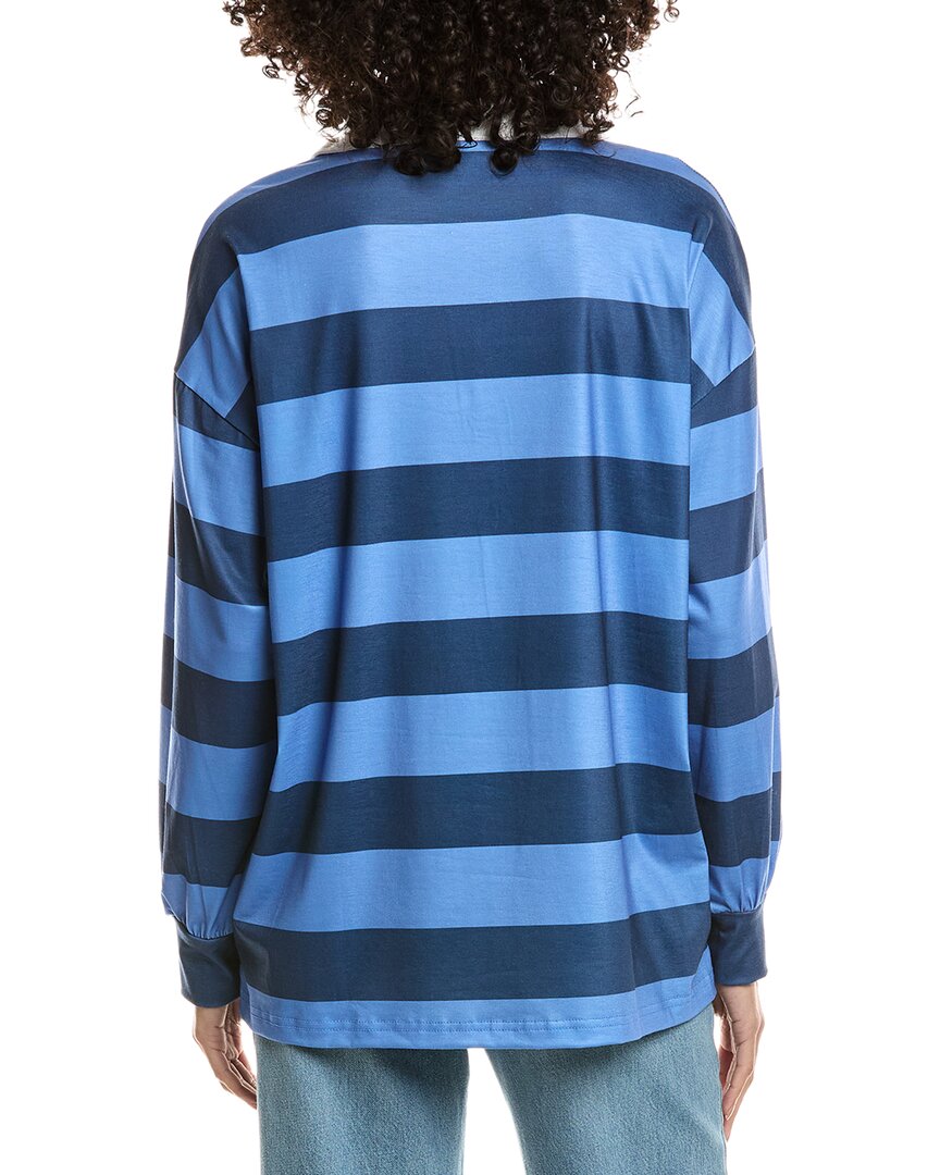 Madison Miles Stripe Polo Shirt