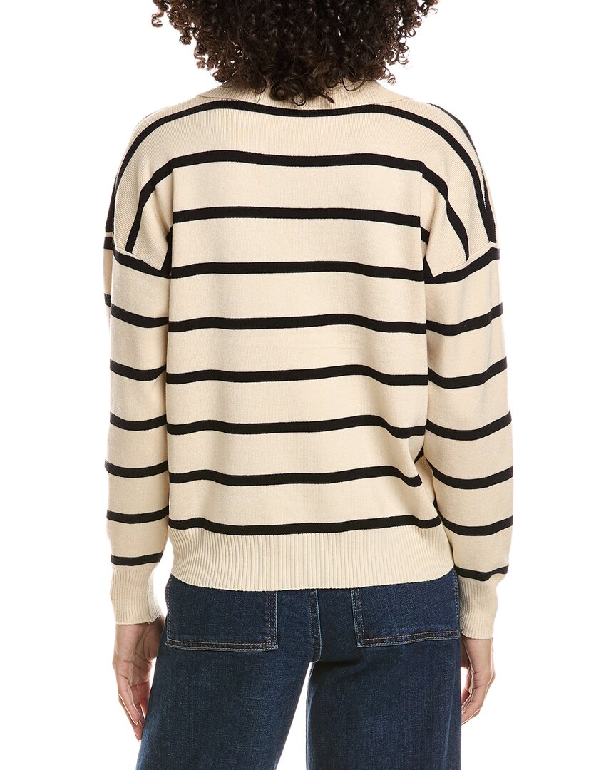 Madison Miles Knit Polo Sweater