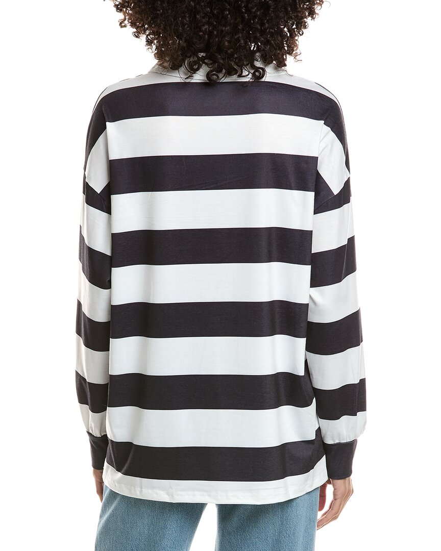 Madison Miles Stripe Polo Shirt
