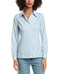 Madison Miles Stripe Button Shirt