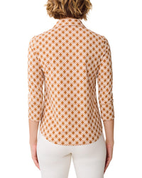 J.Mclaughlin Brynn Linen-Blend Top
