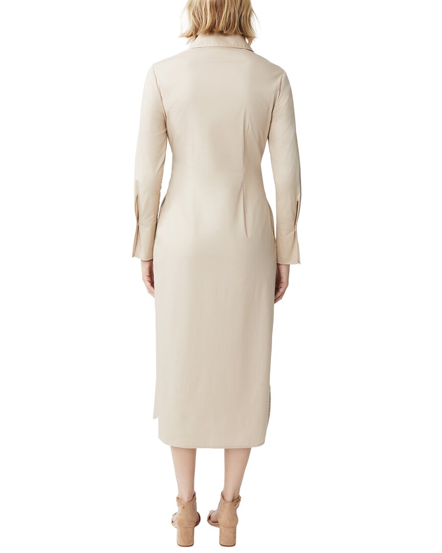 mclaughlin dresses J.McLaughlin Women's Freda Silk Blend Dress in Maxi Heirloom Paisley Off White, Size Large