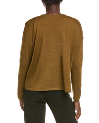 EILEEN FISHER Dnu Eileen Fisher Crewneck Wool Sweater