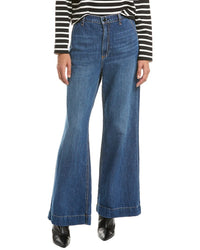 Askk Ny Linen-Blend Roxy Straight Leg Jean