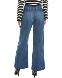 Askk Ny Linen-Blend Roxy Straight Leg Jean
