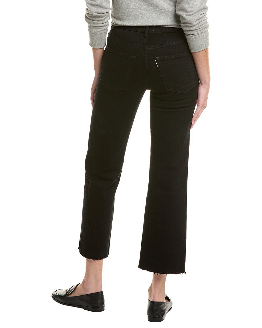 Askk Ny Wide Leg Black Rinse Slim Jean