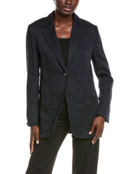 Hugo Boss Janika Linen-Blend Blazer