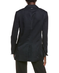 Hugo Boss Janika Linen-Blend Blazer