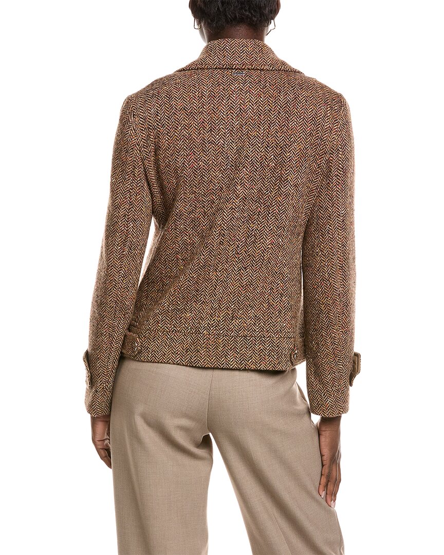 Hugo Boss Capeka Wool & Silk-Blend Coat