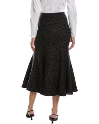 Valentino Mohair & Wool-Blend Sweater Skirt