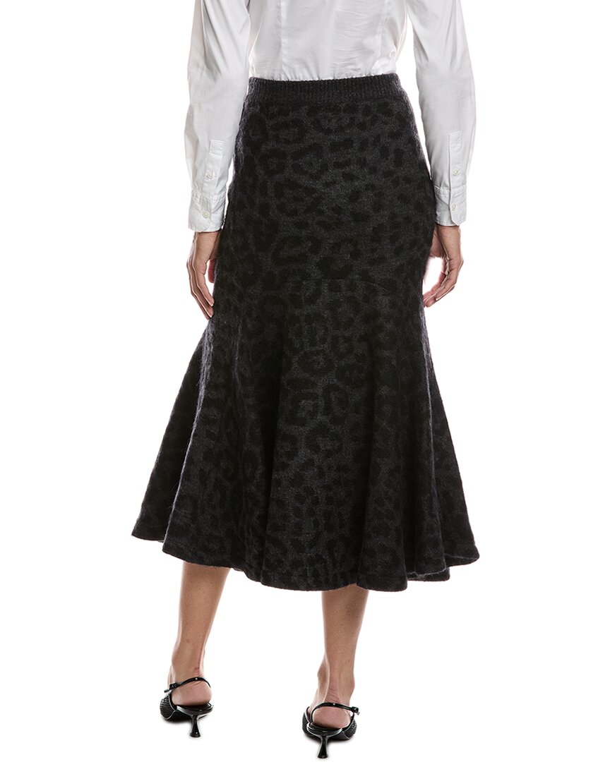 Valentino Mohair & Wool-Blend Sweater Skirt