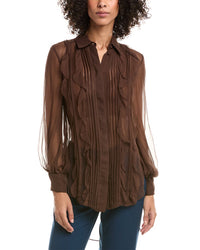 Valentino Sheer Silk Shirt