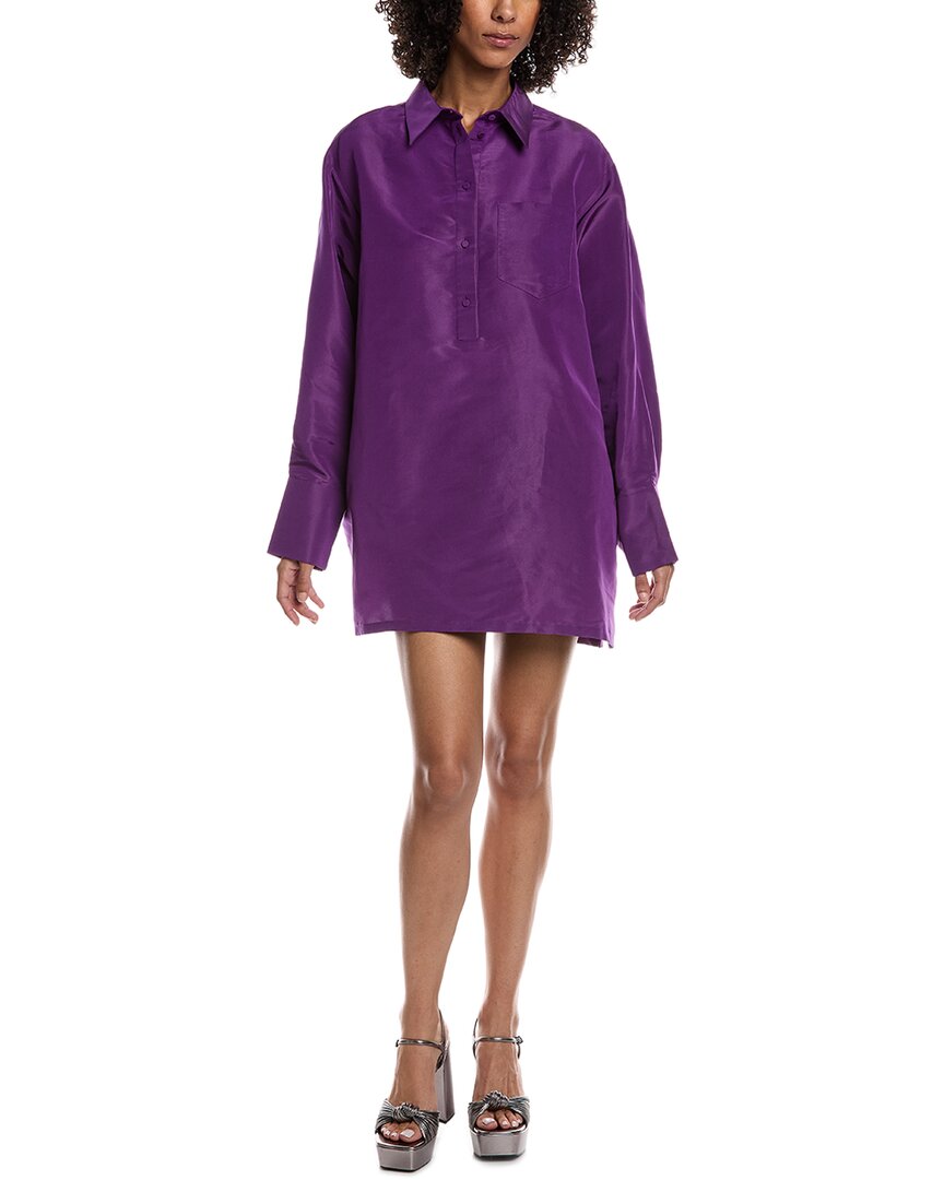 Valentino Silk Popover Top