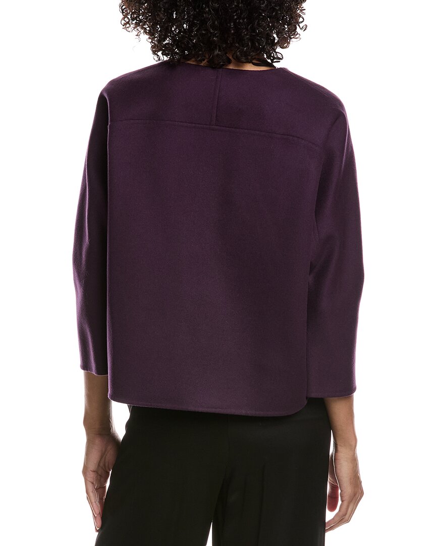 Valentino Wool & Cashmere-Blend Popover Top