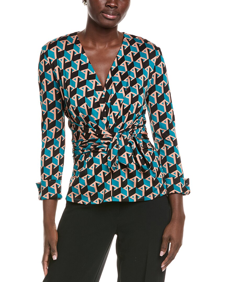 Diane Von Furstenberg Rachael Print Top