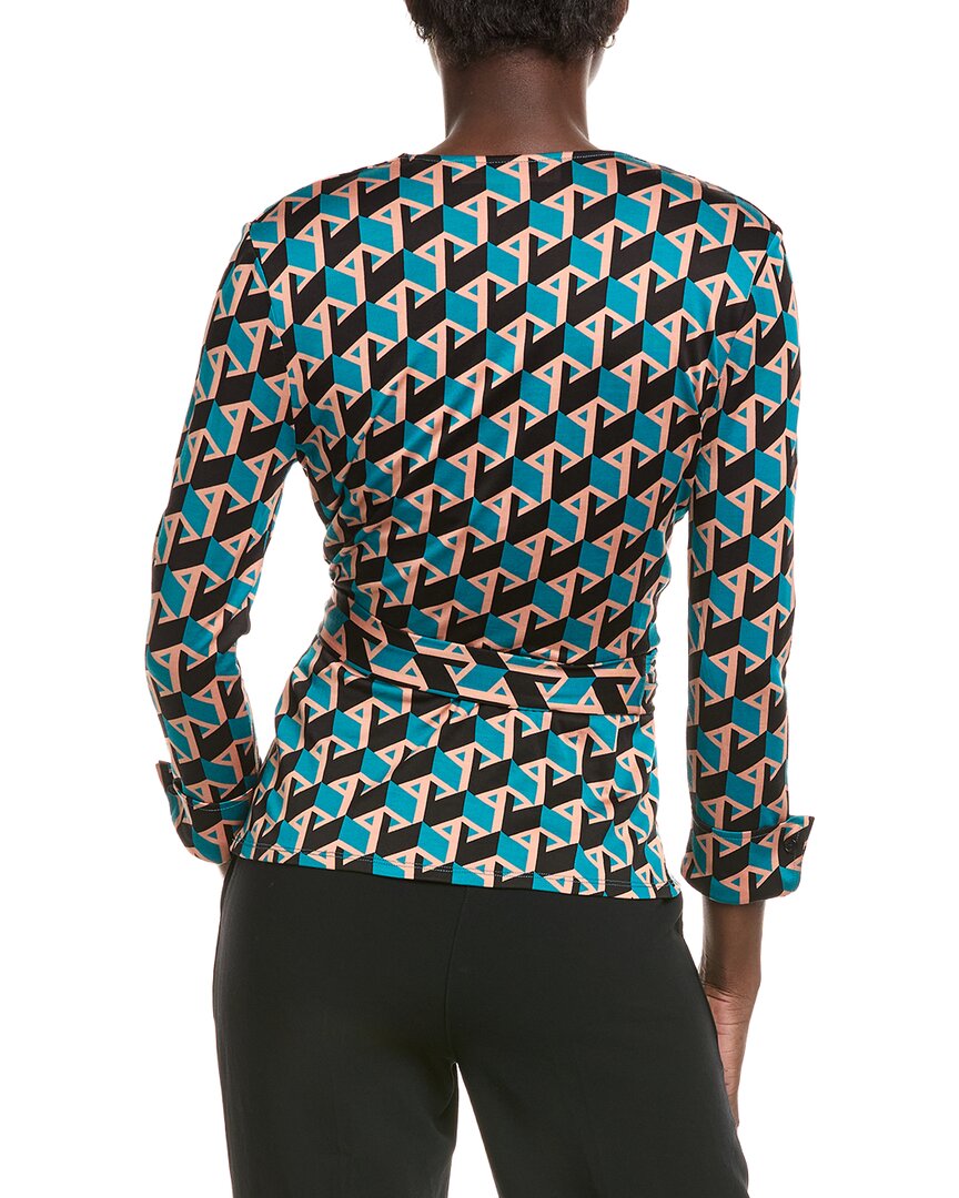 Diane Von Furstenberg Rachael Print Top