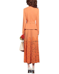 Vera Dolini 2Pc Blazer & Skirt Set